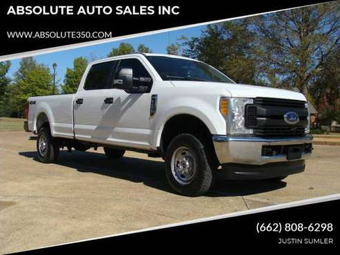 2017 FORD F250 CREW 4X4 GAS WORK TRUCK STOCK #780 - ABSOLUTE - cars... for sale in Corinth, AL