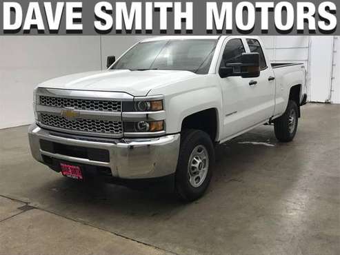2019 Chevrolet Silverado 4x4 4WD Chevy Work Truck Double Cab 144.2 -... for sale in Coeur d'Alene, MT