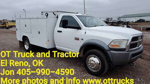 2011 Dodge 5500 4wd 11ft Lube Service Truck Vanair Welder/Generator... for sale in Oklahoma City, OK