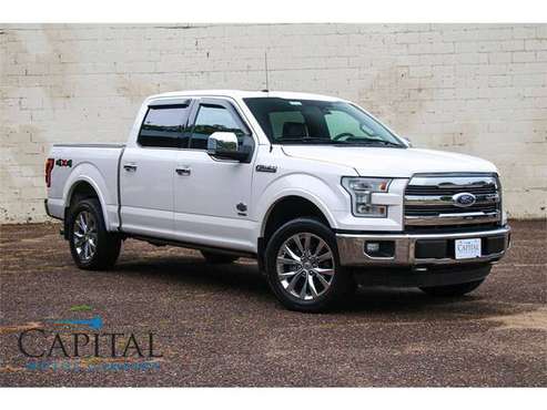 CHEAP '16 King Ranch F150 4x4 Crew Cab! Only $35k! for sale in Eau Claire, WI