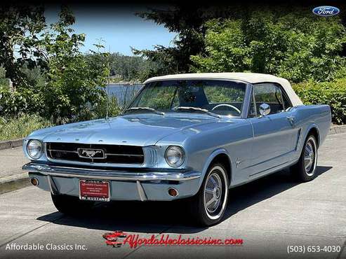 1965 Ford Mustang Convertible - - by dealer - vehicle for sale in Gladstone, OR