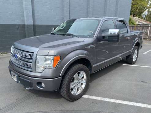 2010 Ford F-150 4x4 4WD F150 Truck Crew cab Platinum 4dr SuperCrew for sale in Lynnwood, WA