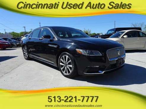 2017 Lincoln Continental V6 AWD - - by dealer for sale in Cincinnati, OH