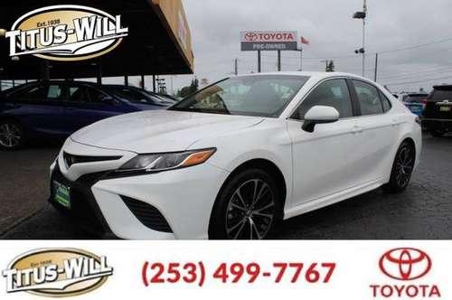 2018 Toyota Camry SE Certified Sedan for sale in Tacoma, WA