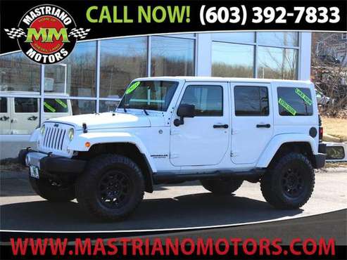 2015 Jeep Wrangler Unlimited COLORMATCHED HARD TOP LIFTED AND LOADED for sale in Salem, CT