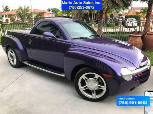 2004 Chevrolet Chevy SSR LS 2dr Regular Cab Convertible Rwd SB for sale in Miami, FL