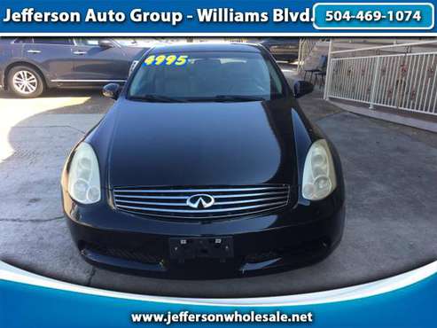 2006 Infiniti G35 Coupe 2dr Cpe Auto for sale in Kenner, LA