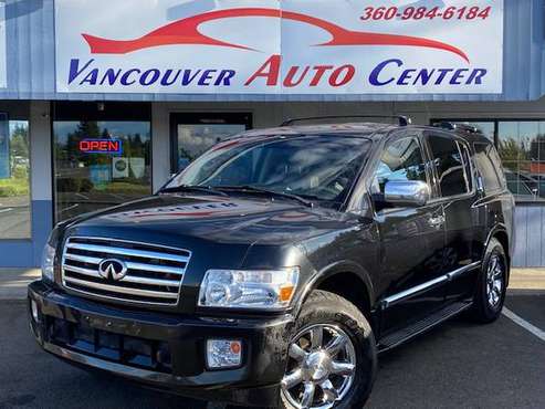 2006 INFINITI QX56/4x4/Leather/3rd Row Seating - cars & for sale in Vancouver, OR
