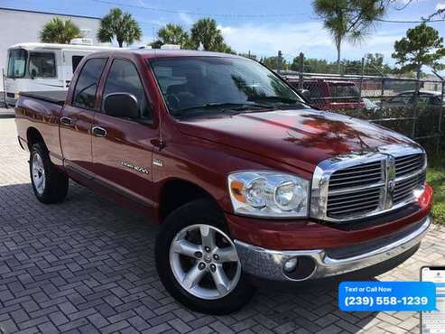 2007 Dodge RAM 1500 SLT - Lowest Miles / Cleanest Cars In FL for sale in Fort Myers, FL