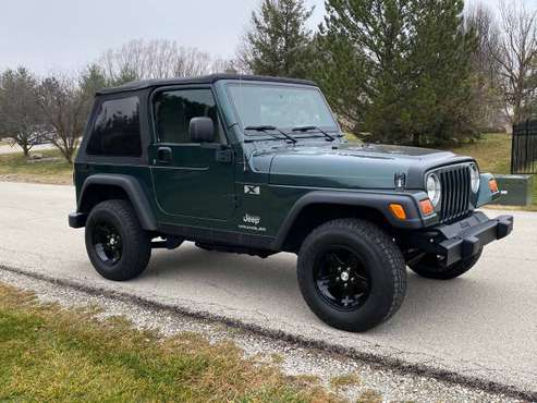 2003 Jeep Wrangler X ! 55 k miles 5 spd - cars & trucks - by owner -... for sale in Frankfort, IL
