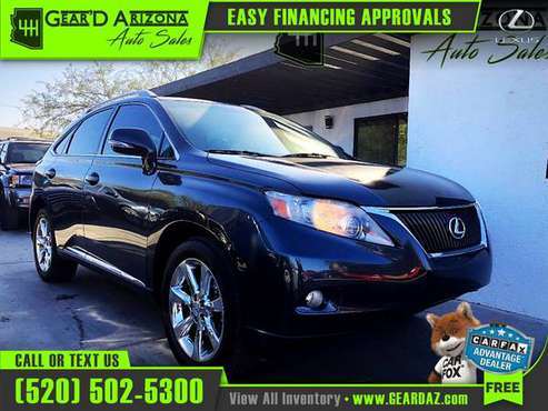 2010 Lexus RX for $12,995 or $200 per month! - cars & trucks - by... for sale in Tucson, AZ