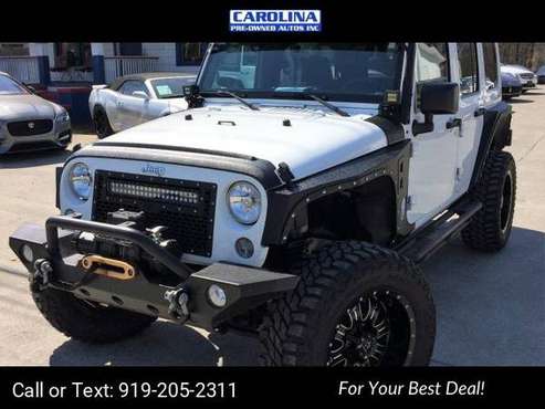 2015 Jeep Wrangler Unlimited Sahara suv 31, 995 - - by for sale in Durham, NC