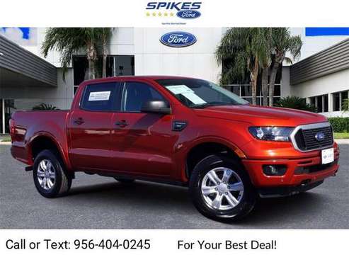 2019 Ford Ranger XLT pickup RED - cars & trucks - by dealer -... for sale in Mission, TX