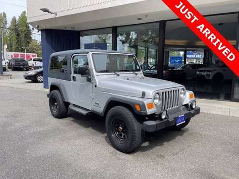 2004 Jeep Wrangler 4x4 4WD Unlimited SUV - - by dealer for sale in Lynnwood, ID