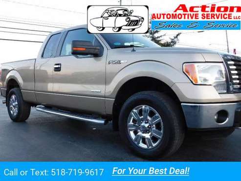 2012 Ford F150 XLT 4x4 4dr SuperCab Styleside 6.5 ft. SB pickup Gold... for sale in Hudson, NY