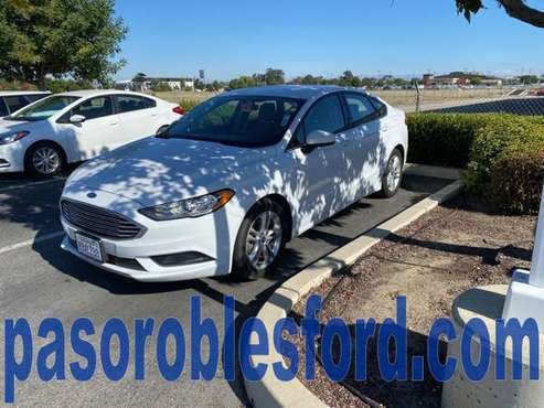 2018 *Ford* *Fusion* *SE FWD* Oxford White - cars & trucks - by... for sale in Paso robles , CA