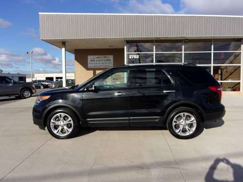 2013 FORD EXPLORER LIMITED - cars & trucks - by dealer - vehicle... for sale in Cedar Rapids, IA