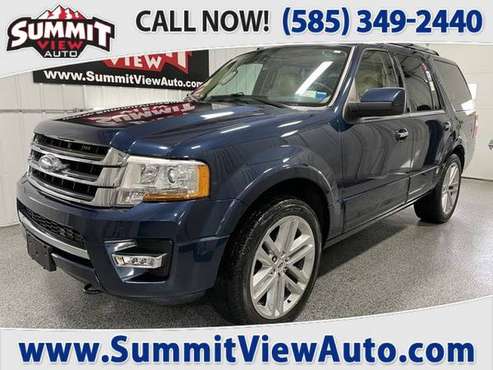 2017 FORD Expedition Limited Full Size SUV 4WD 3rd Row Backup for sale in Parma, NY