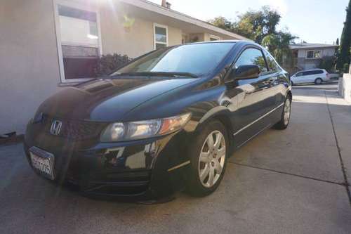 2011 Honda Civic LX Coupe 2 Door Black - cars & trucks - by owner -... for sale in Long Beach, CA
