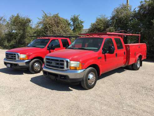 2 FORD F350 DUALLY UTILIBED V10 for sale in Arlington, TX