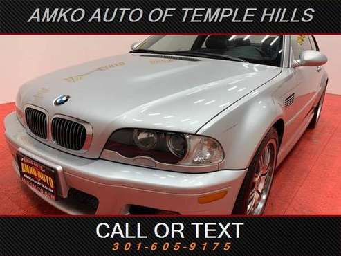 2001 BMW M3 2dr Coupe $1200 - cars & trucks - by dealer - vehicle... for sale in Temple Hills, District Of Columbia
