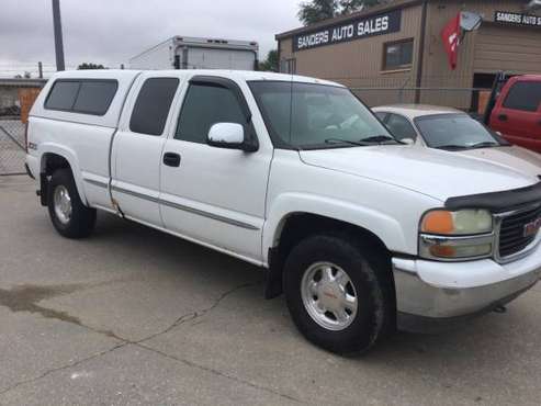 2002 GMC SIERRA EXT CAB for sale in Lincoln, IA