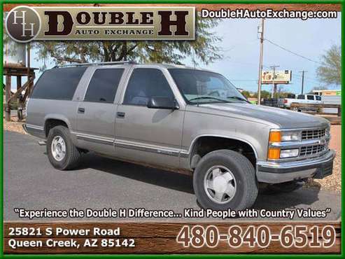 #180183- 1999 Chevrolet Suburban 1500 4WD YOU ARE APPROVED! See Dealer for sale in Chandler Heights, AZ