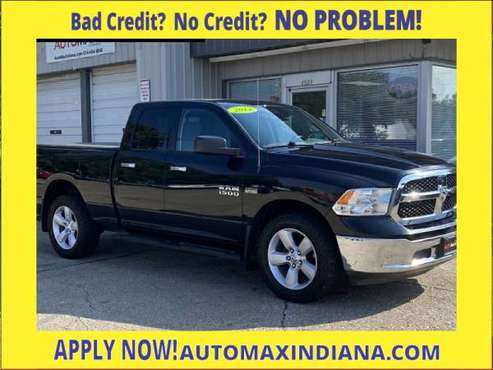 2014 Ram 1500 4WD Quad Cab SLT. ONE OWNER! .BAD CREDIT is OK * * * *... for sale in Mishawaka, IN