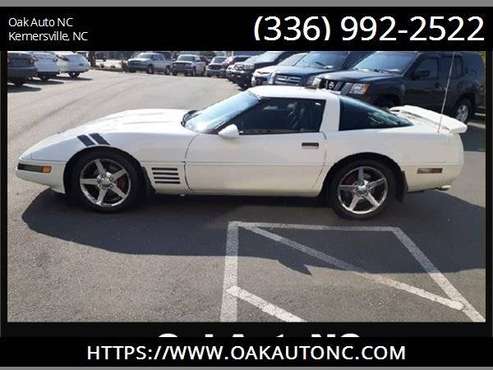 1994 Chevrolet Corvette! American Muscle!, White for sale in KERNERSVILLE, NC