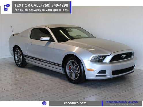 2013 Ford Mustang V6 - GOOD/BAD/NO CREDIT OK! - cars & trucks - by... for sale in Escondido, CA