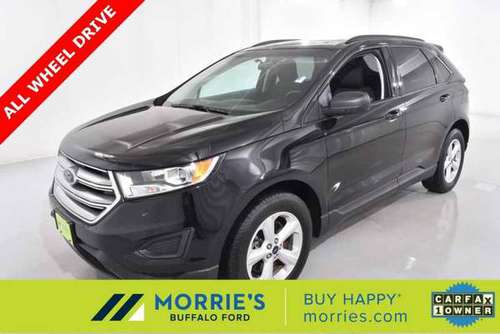 2016 Ford Edge AWD - EcoBoost 2.0L - Nicely Loaded SE Trim Package for sale in Buffalo, MN