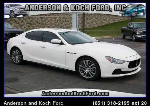 2015 Maserati Ghibli S Q4 Anderson Koch Ford - - by for sale in North Branch, MN