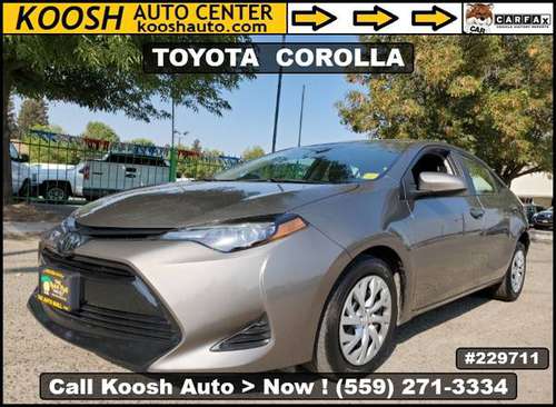 2019 TOYOTA COROLLA LE * CARFAX 1-OWNER * LANE DEPARTURE and... for sale in Fresno, CA