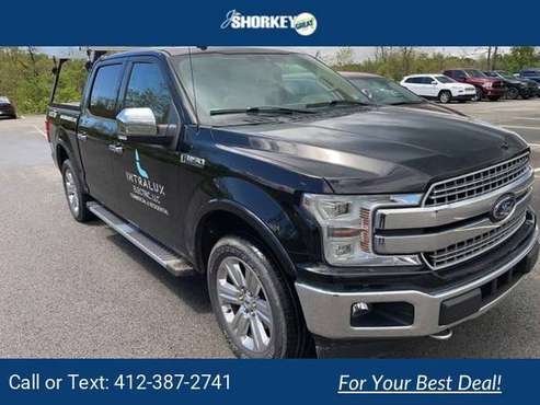 2018 Ford F150 Lariat pickup Shadow Black - - by for sale in PA