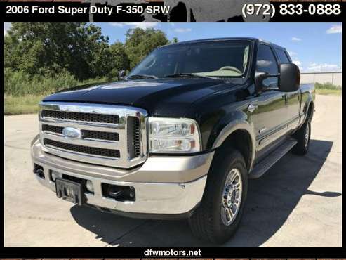 2006 Ford Super Duty F-350 King Ranch FX4 OFFROAD Diesel for sale in Lewisville, TX