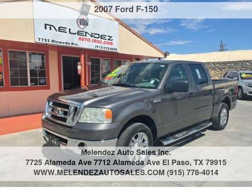 2007 Ford F-150 2WD SuperCrew 139 XLT - - by dealer for sale in El Paso, TX