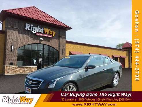 2016 Cadillac ATS Coupe Luxury Collection AWD - cars & trucks - by... for sale in Goshen, IN