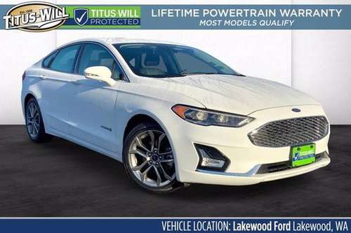 2019 Ford Fusion Hybrid Electric Titanium Sedan - - by for sale in Lakewood, WA