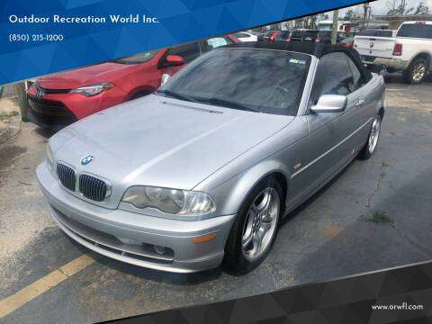 2002 BMW 3 Series Convertible -- $5,490 -- Outdoor Recreation World for sale in Panama City, FL