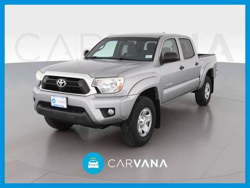 2015 Toyota Tacoma Double Cab PreRunner Pickup 4D 5 ft pickup Silver for sale in Arlington, District Of Columbia
