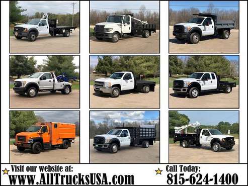 FLATBED & STAKE SIDE TRUCKS CAB AND CHASSIS DUMP TRUCK 4X4 Gas for sale in Columbus, GA