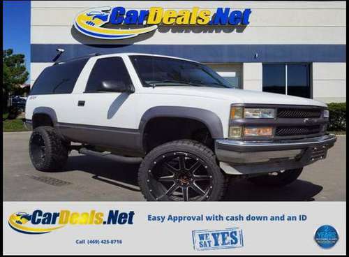 1999 Chevrolet Chevy Tahoe Z71 - Guaranteed Approval! - (? NO CREDIT... for sale in Plano, TX