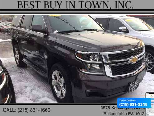 2015 Chevrolet Chevy Tahoe 4WD 4dr LT - - by dealer for sale in Philadelphia, PA