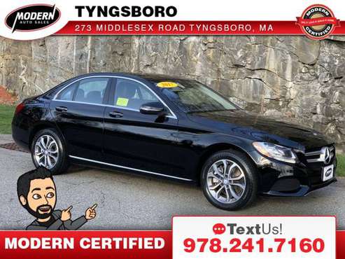 2017 Mercedes-Benz C 300 - cars & trucks - by dealer - vehicle... for sale in Tyngsboro, MA