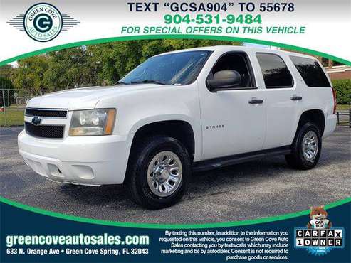 2007 Chevrolet Chevy Tahoe Commercial Fleet The Best Vehicles at The... for sale in Green Cove Springs, FL