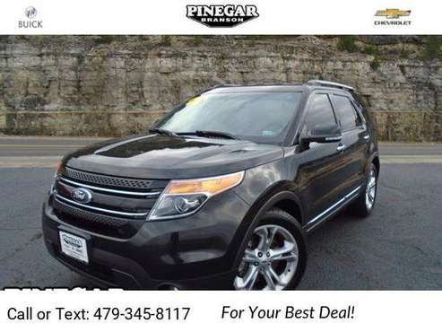 2013 Ford Explorer Limited suv Black - cars & trucks - by dealer -... for sale in Branson, AR