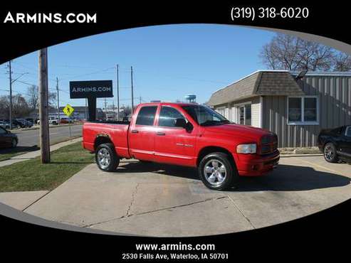 2005 Dodge Ram 1500 Quad Cab - cars & trucks - by dealer - vehicle... for sale in Waterloo, IA