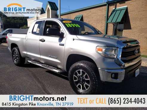 2014 Toyota Tundra SR5 5.7L V8 FFV Double Cab 4WD HIGH-QUALITY... for sale in Knoxville, TN