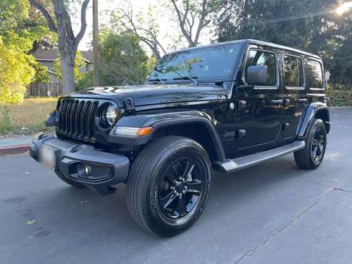 2019 Jeep Wrangler Unlimited Sahara Altitude - GREAT CONDITION for sale in Palo Alto, CA