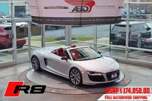2011 Audi R8 5.2 Spyder quattro Auto R tronic Financing Available.... for sale in CHANTILLY, District Of Columbia